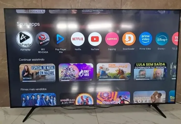 Tv smart 4k cristal 50 polegadas