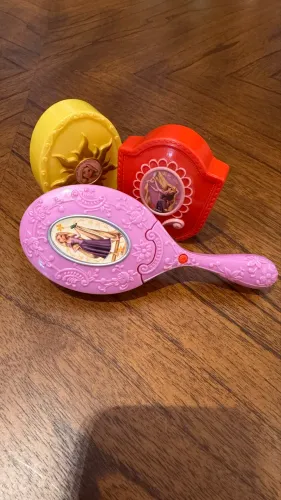 Conjunto de escova musical Rapunzel marca creative disings