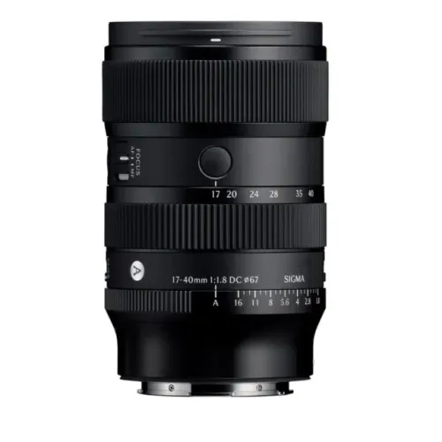 Lente Sigma Fuji DC 17-40MM F/1.8 Art X-Mount - Nova na caixa!