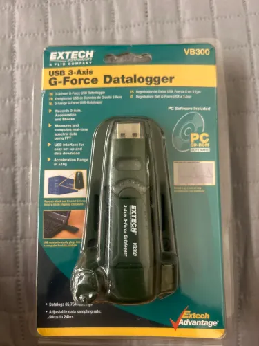 USB G-FORCE DATALOGGER