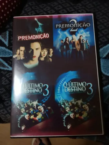 Dvd premonicao 1,2,3,4,5