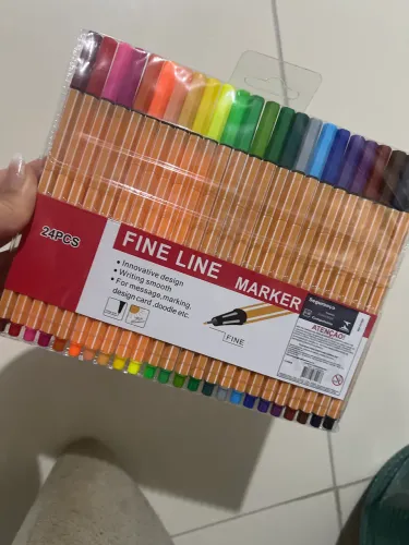 Kits de caneta fine line a venda 24 peças 