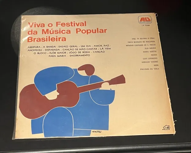 Lp Viva o Festival da Música Popular Brasileira