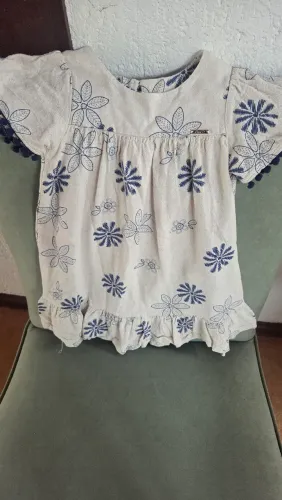 Vestido em linho tam 4