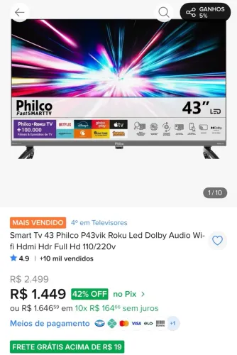 Smart TV Philco