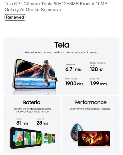 Celular S24 FÉ