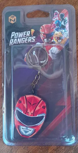 Chaveiro do Power Rangers Vermelho