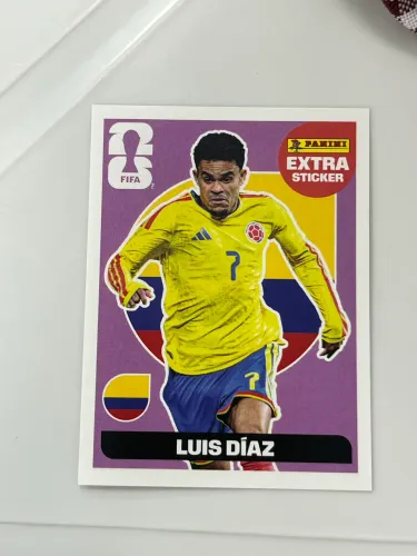 ? LUIS DÍAZ - EXTRA STICKER ?   ? Chame no privado para negociar!