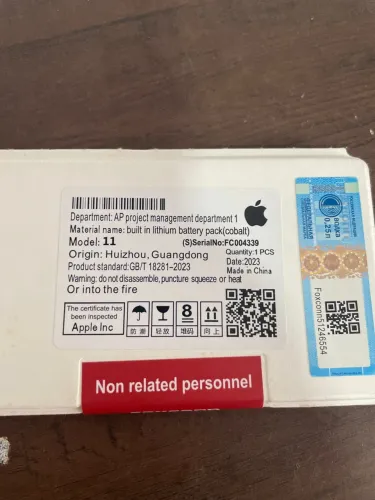 Bateria iPhone 12 original FOXCONN