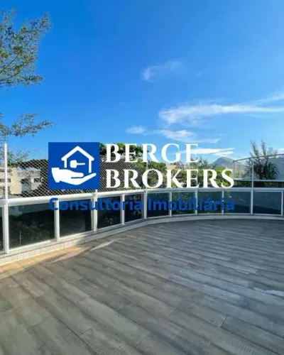 Luxuoso apartamento 4 suítes, tipo cobertura duplex Recreio.