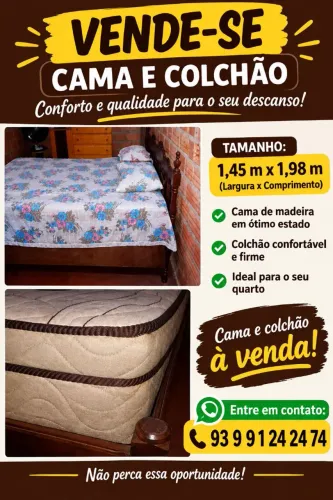 Cama+colchão