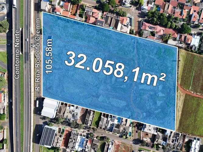 Terreno à venda em Maringá, Jardim Andrade, com 32058.1 m²