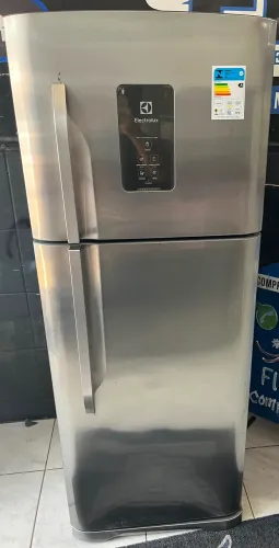 Geladeira Electrolux inox frost free 450 litros semi nova