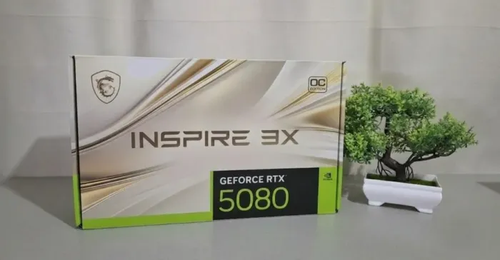 Placa de Vídeo RTX 5080 16Gb MSI Inspire 3X