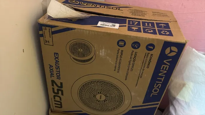 Exaustores Ventisol 25 cm NOVOS