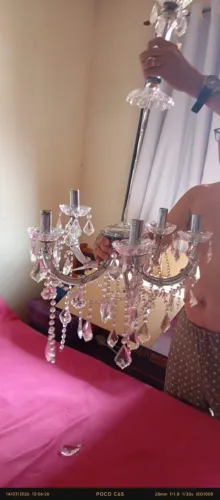LUSTRE MUITO LINDO , FICA TOP NA SUA SALA