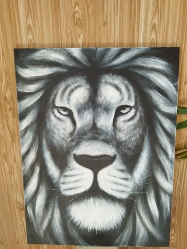 Quadro cristão leão de Judá