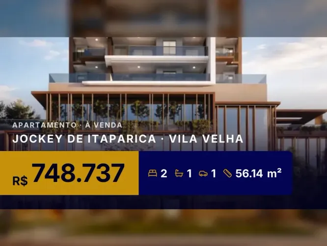 Pronto para Morar! Apartamento no Jockey de Itaparica com Suíte