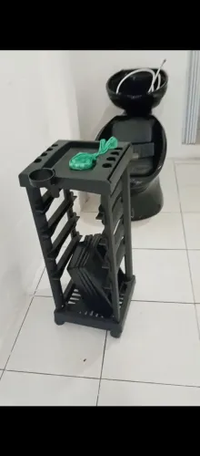 Vendo carrinho auxiliar e lavatório no precinho 