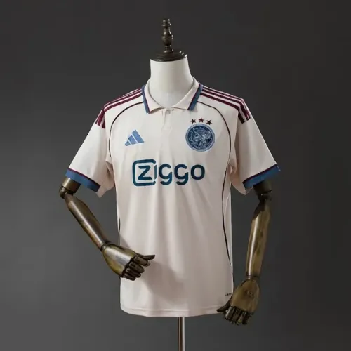 Camisa time Ajax bege 25/26 - Nova - GG