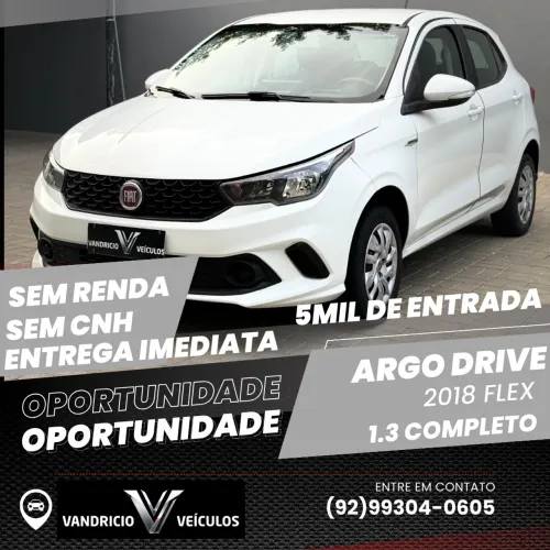Fiat Argo Drive 1.3 8V Flex 2018