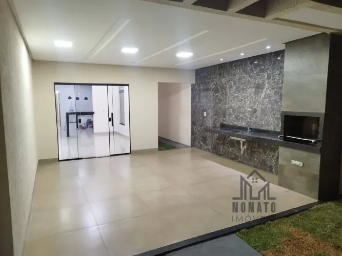 Casa 3 Quartos com Suíte e Área Gourmet no Jardim Colorado Goiânia
