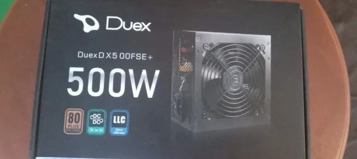 Fonte ATX Duex DX 500FSE+ 500W 80 Plus Bronze - semimodular