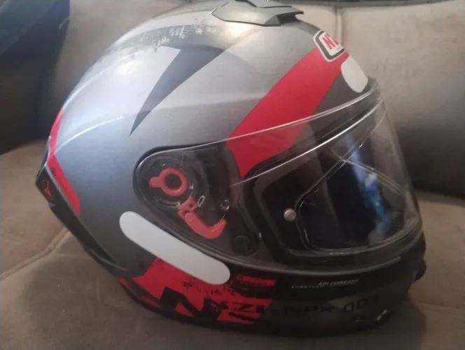 Capacete NZI Helmets tamanho XL, viseira com pinlock anti embaçante