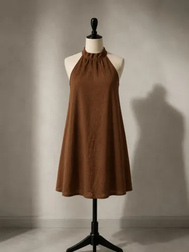 Vestido verão marrom