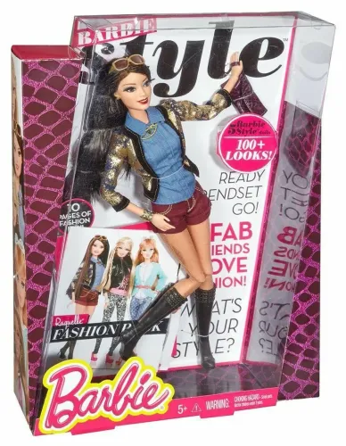 Barbie raquelle fashionista style luxo com caixa,ever after high monster high
