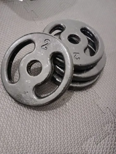Kit 4 Anilhas de 2kg