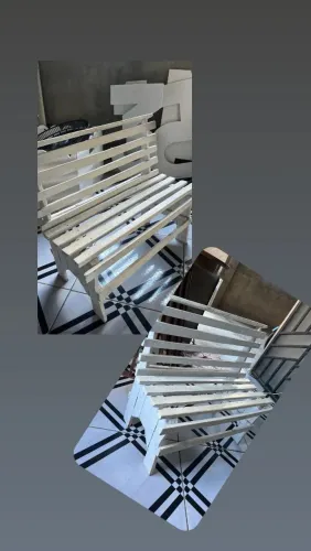 Banquinho para decoração