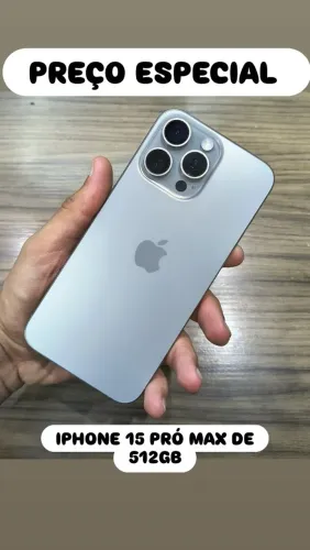 IPHONE 15 PRÓ MAX DE 512 GB