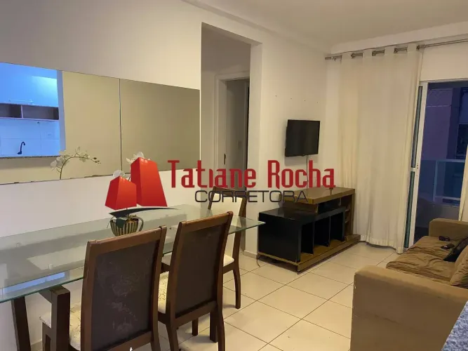 Alugo excelente apartamento mobiliado no Condomínio Vila de Espanha.