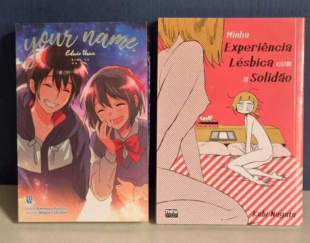 Dupla de mangás: Your name e Minha experiência lésbica com a solidão