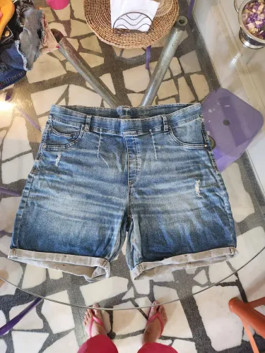 Bermuda Jeans Plus Size