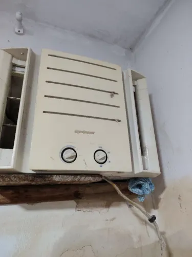 Ar condicionado funcionando