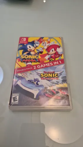 Mídia Física (cartucho) de Nintendo Switch SONIC MANIA