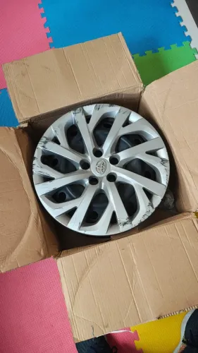 Jogo de rodas 16 de ferro com calota Corolla 2015 a 2019