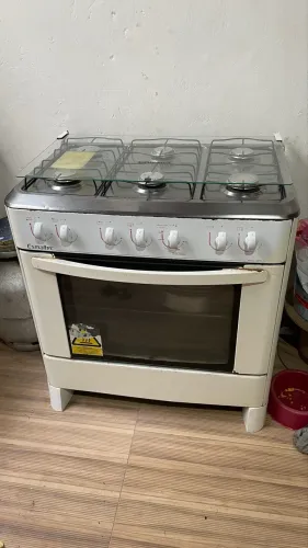 Fogão 6 bocas esmaltec usando