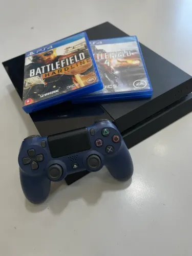 Ps4 Completo 1 TB + Controle Original + 2 Jogos / Impecável