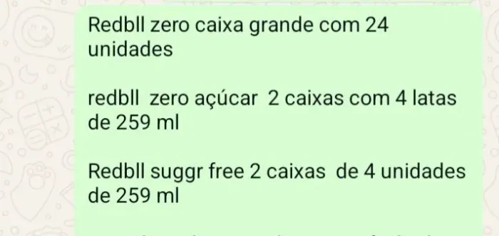 Bebidas 