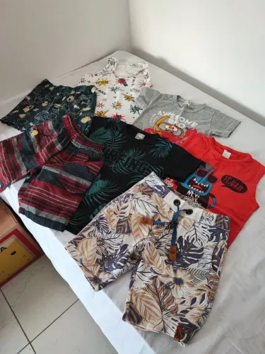 Lote 100 peças para brechó bazar