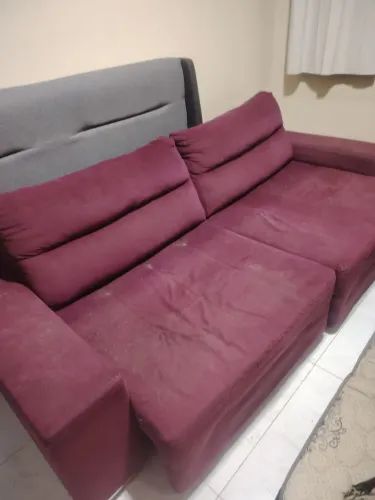 Vendo sofá de 2 e 3 lugares