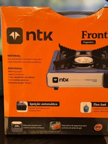 Fogareiro Frontier Para Camping Trilha Ou Viagens a Gas