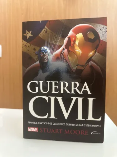 Livro Marvel Guerra Civil