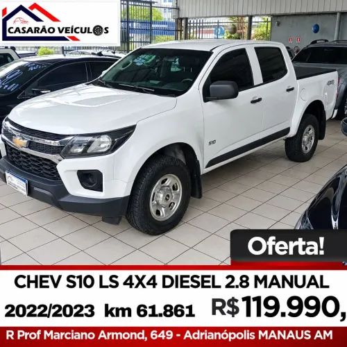 Chevrolet S10 Pick-up LS 2.8 TDI 4X4 CD Dies. Mec. 2023