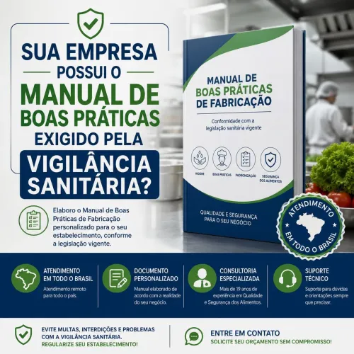 MANUAL DE BOAS PRÁTICAS DE FABRICAÇÃO