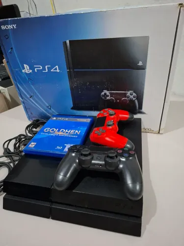 Ps4 DES_BLO_QUE_A_DO + 2 controles+ jogos