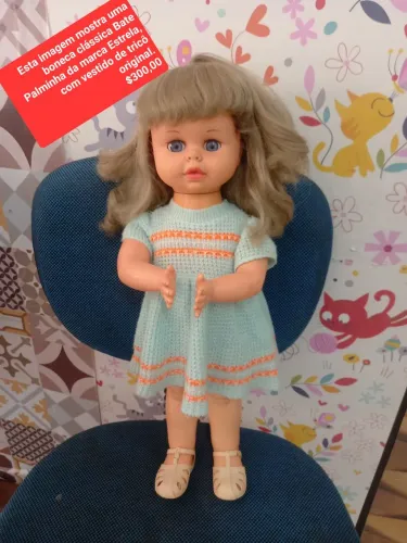 Boneca bate Palminha da Estrela 